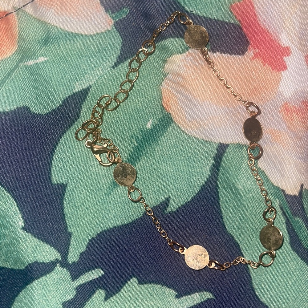 golden ankle bracket
